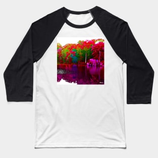 The Beautiful Trees By the Lake Baseball T-Shirt